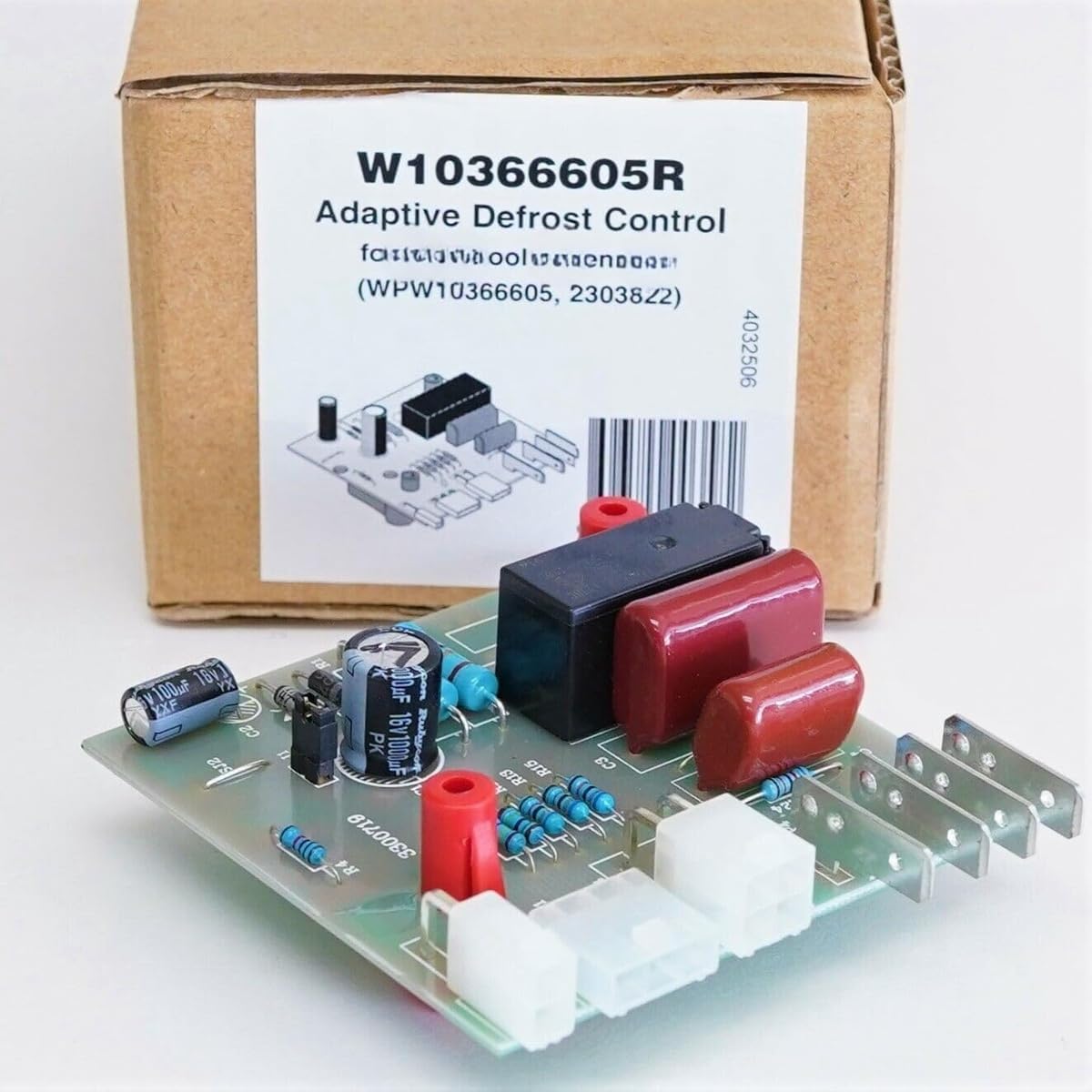 Refrigerator Defrost Control Board for WPW10366605,Replacement for Whirlpool OEM