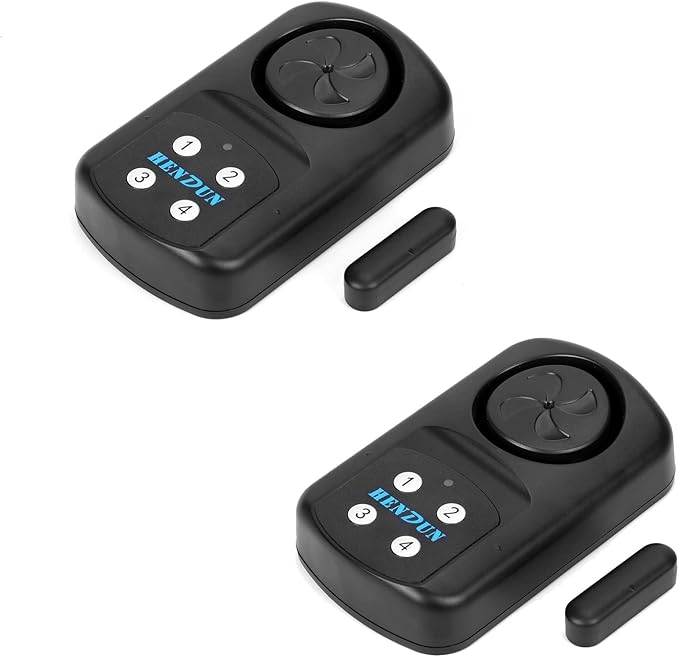 HENDUN Pool Gate Alarm Outdoor Wireless with Remote, 140db