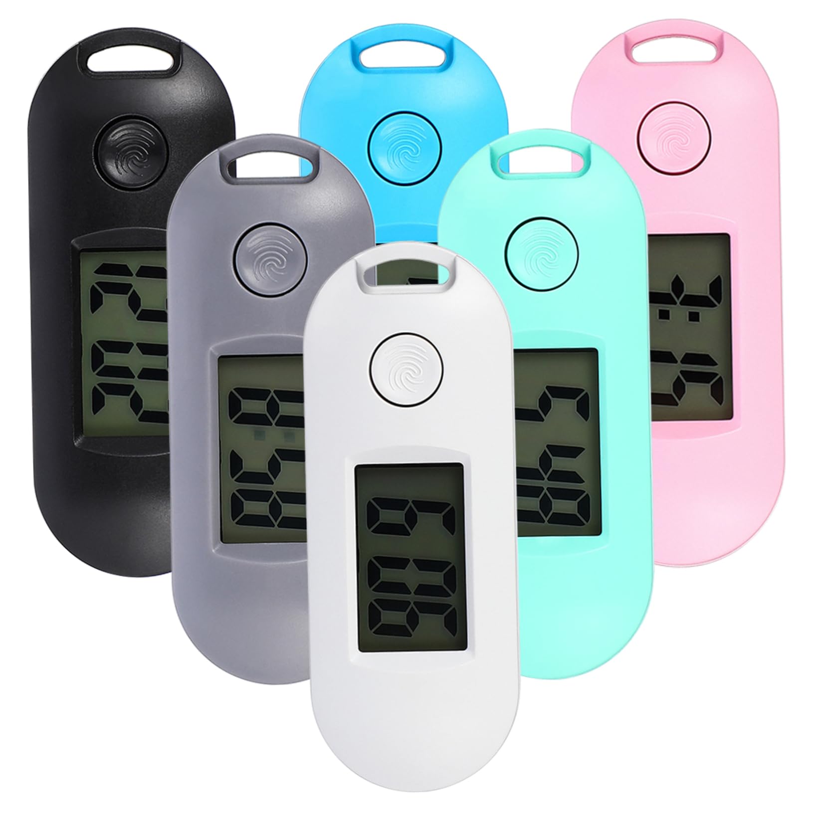 Tofficu Reloj Digital De para Estudiantes Pack De Relojes Electrónicos Silenciosos Verde Azul Negro Rosa Gris para Exámenes Y Piezas X 3