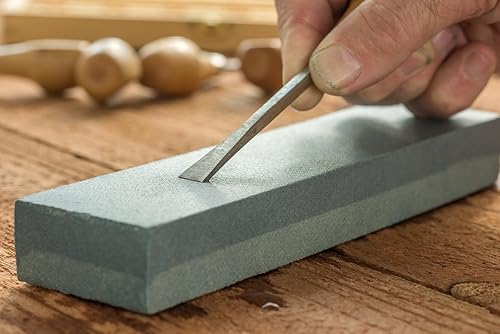 Miniatura 8 de SE 8" Dual Grit Sharpening Stone - 120240 Aluminum Oxide for Knives, Tools, and Blades - SS8