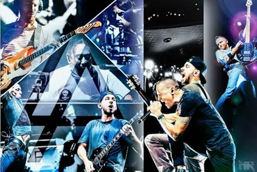 Hfmquisutron Puzzle In Legno 1000 Pezzi Linkin.Park Band Poster Per Adulti Giocattoli Educativi Puzzle Fz81Lw