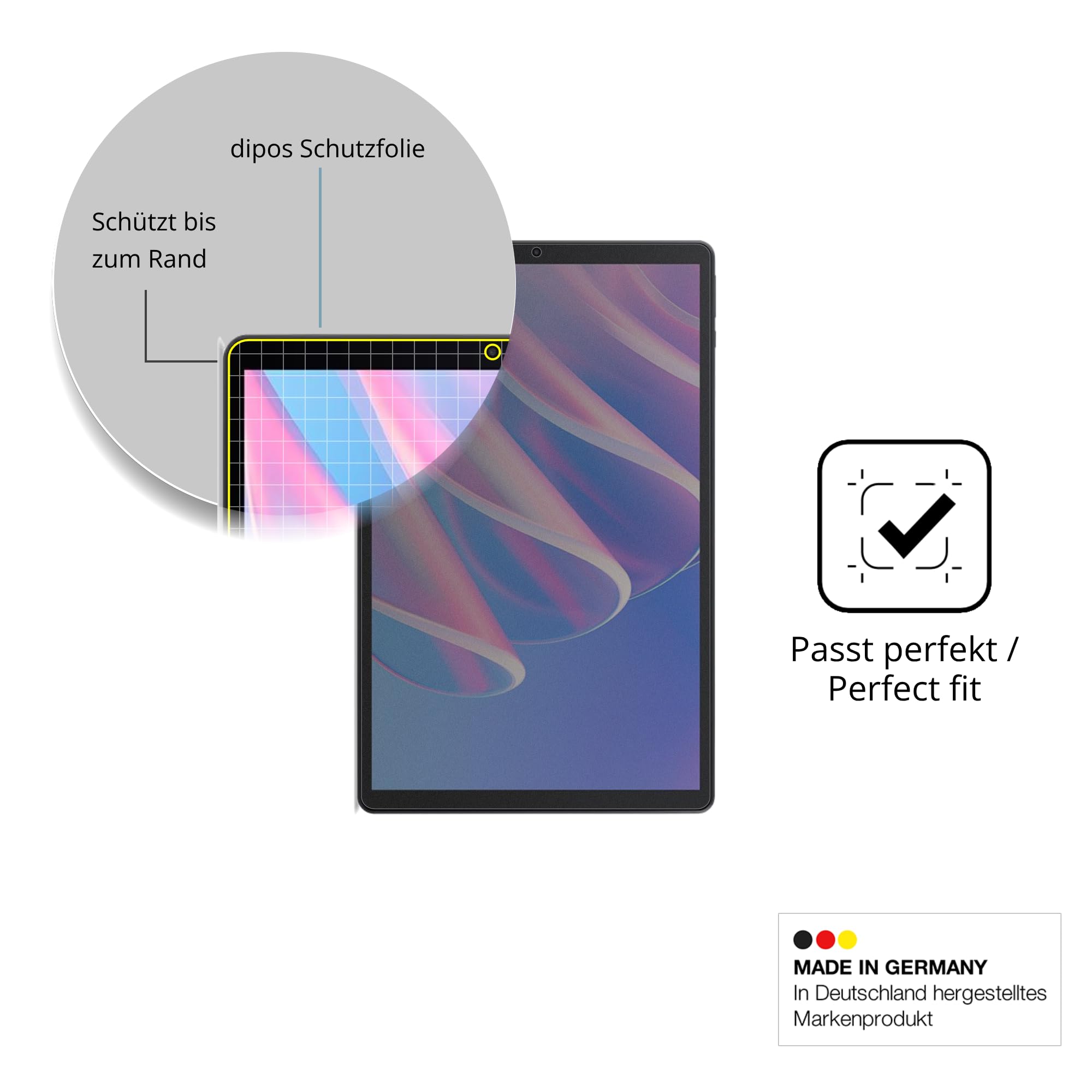 dipos Pellicola Privacy per Acer Iconia A13