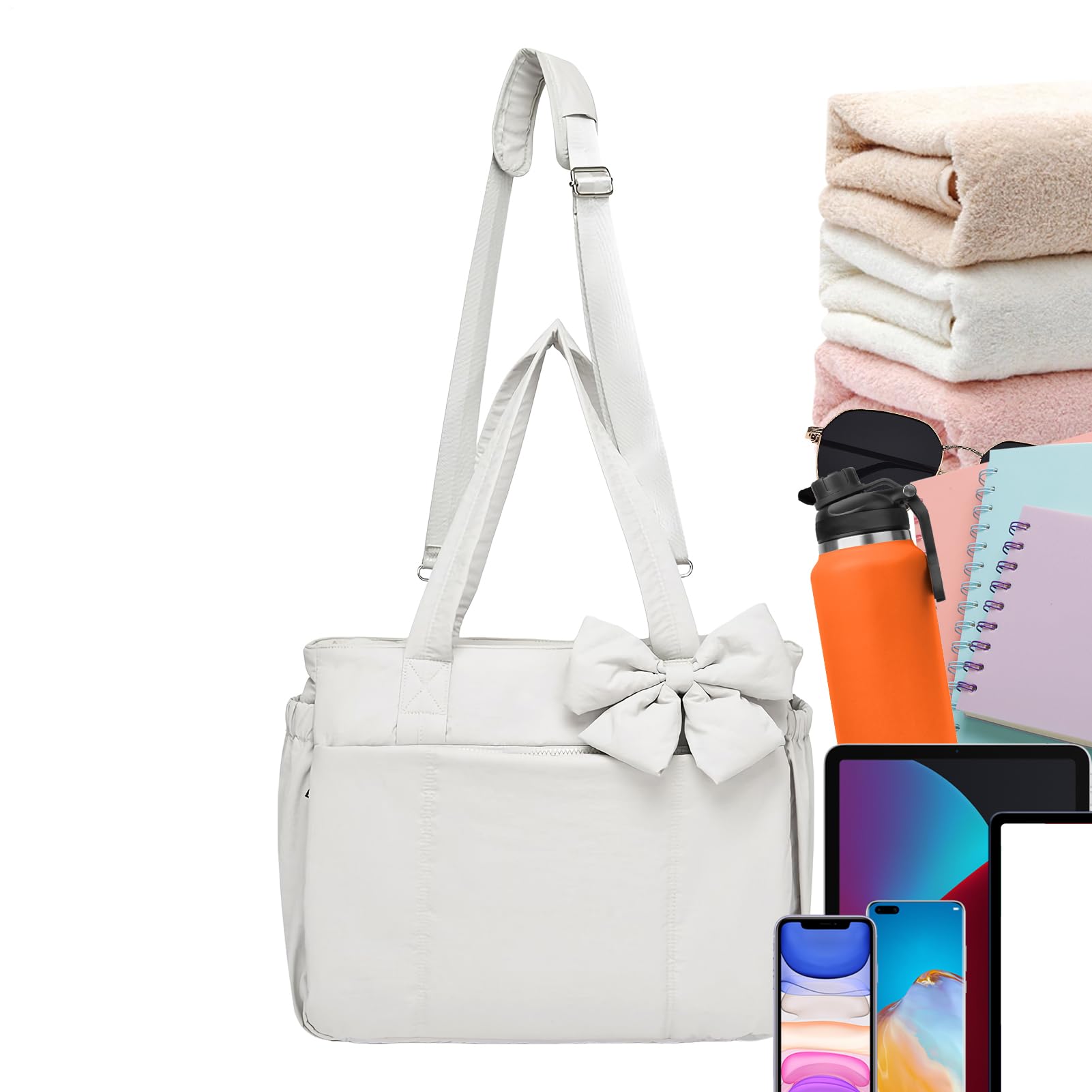 Borsa larga in velluto a coste, leggera, elegante pochette da sera, graziosa borsa per donne, ragazze, adolescenti, viaggi, lavoro, ufficio, matrimonio, spiaggia, shopping, pendolari quotidiani, alla