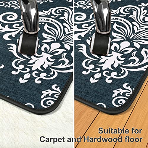 Placoot Heavy Duty Office Chair Mat For Carpet & Hardwood Floors, 48" X 36" Weight 3.5 Lbs Floor Mat, Decorative Office Chair Mat, Desk Chair Mat For Carpeted Floors For Home Office #TOP4