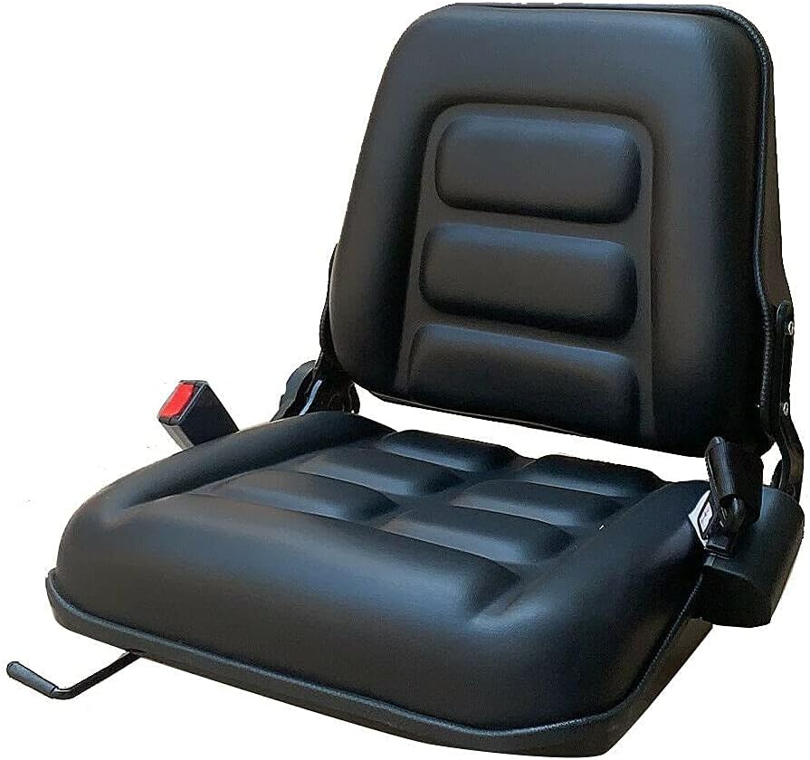 Up To 40% OFF CDZHLTG Universal Forklift Seat Waterproof Forklift Suspension Seat with Safety Belt Adjustable Forklift Seat for Tractor Loader Excavator Forklift Black Buy 1 get 1 CDZHLTG Universal Forklift Seat Waterproof Forklift Suspension Seat with Safety Belt Adjustable Forklift Seat for Tractor Loader Excavator Forklift Black
