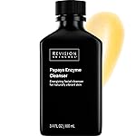 Revision Skincare Papaya Enzyme Cleanser, Energizing Facial Cleanser with Salicylic Acid, Soothing and Exfoliating, 3.4 fl oz