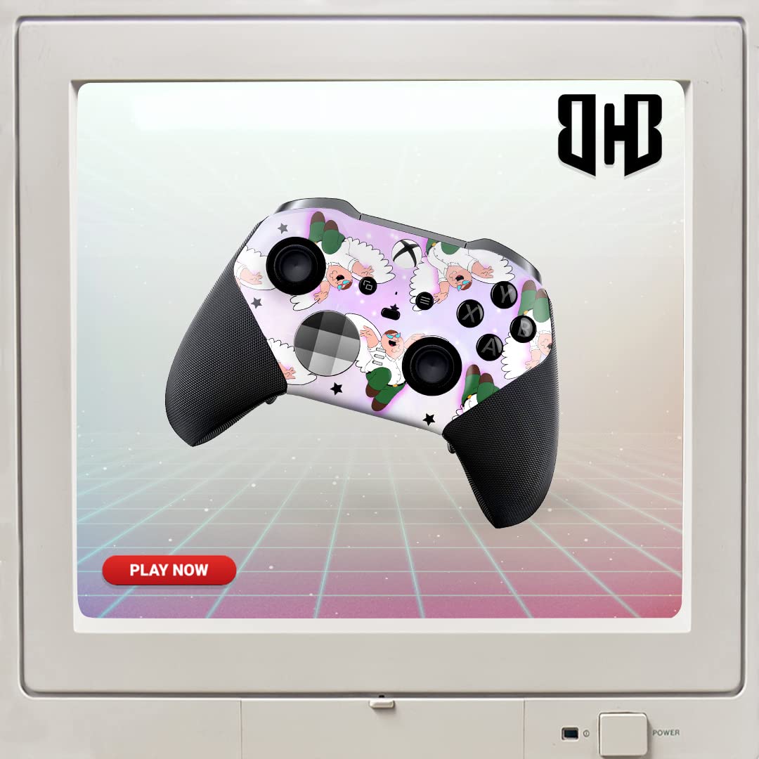BCB Controller Customised for Elite Controller Wireless. Original Elite Series 2 Controller Compatible with Xbox One / Series X & S Remote Control. Customized with Water Transfer Printing (Not a Skin)