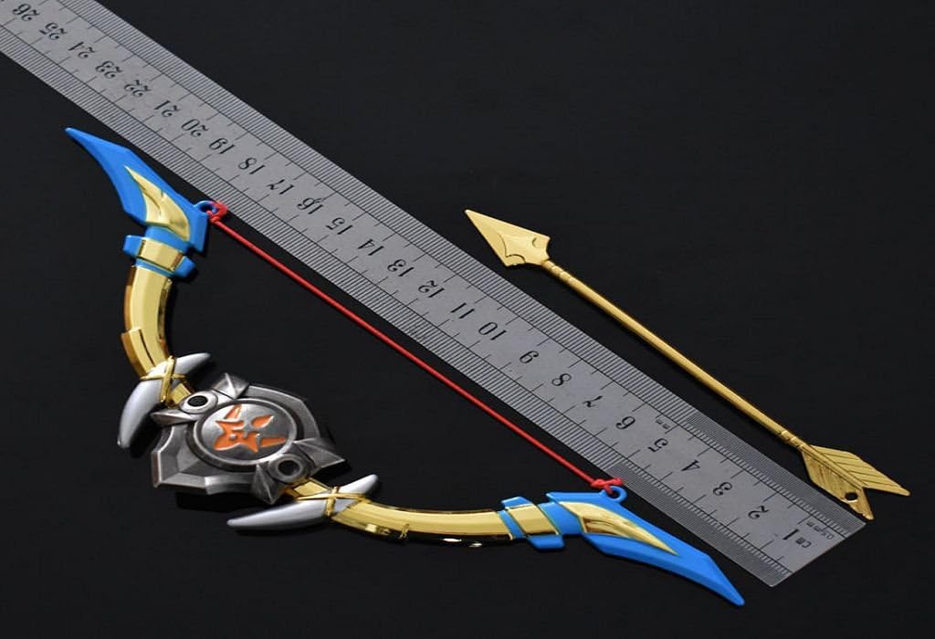Accessories Game Cosplay Costume Toy Pendant Key Ring 22CM Metal Sword Necklace Model Keychain usys-2515