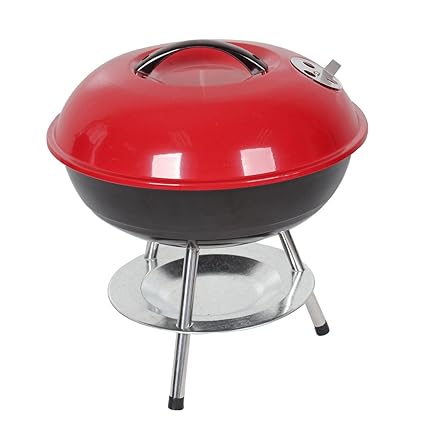 ZHuidjo Metal Removable Legs BBQ Barbecue Kettle Grill Cooking Pot (SN: 316 7bb fdd aed 445)