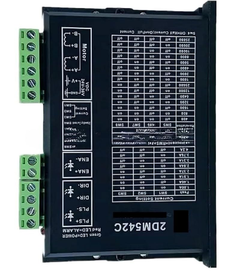 2DM542C Drive DC 24V36V con Controlador de Motor Paso a Paso bifásico 42/57 4.2A