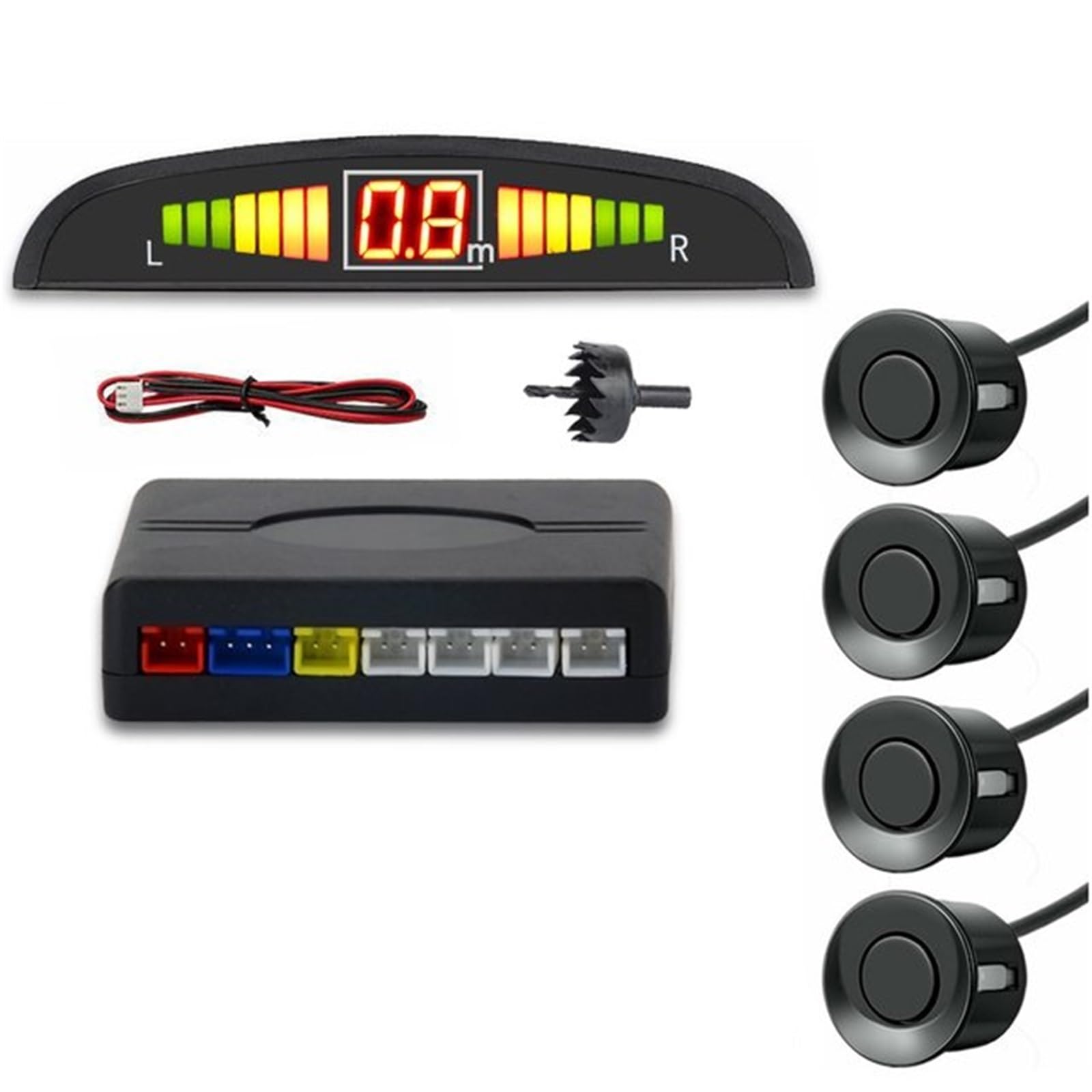 Car Parking Sensors 4 capteurs Capteur Stationnement