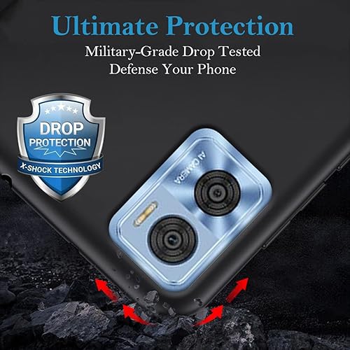 Miniatura 5 de Funda de teléfono personalizada para Motorola E22/Moto E22i, funda protectora rígida de TPU transparente para teléfono con nombre y foto