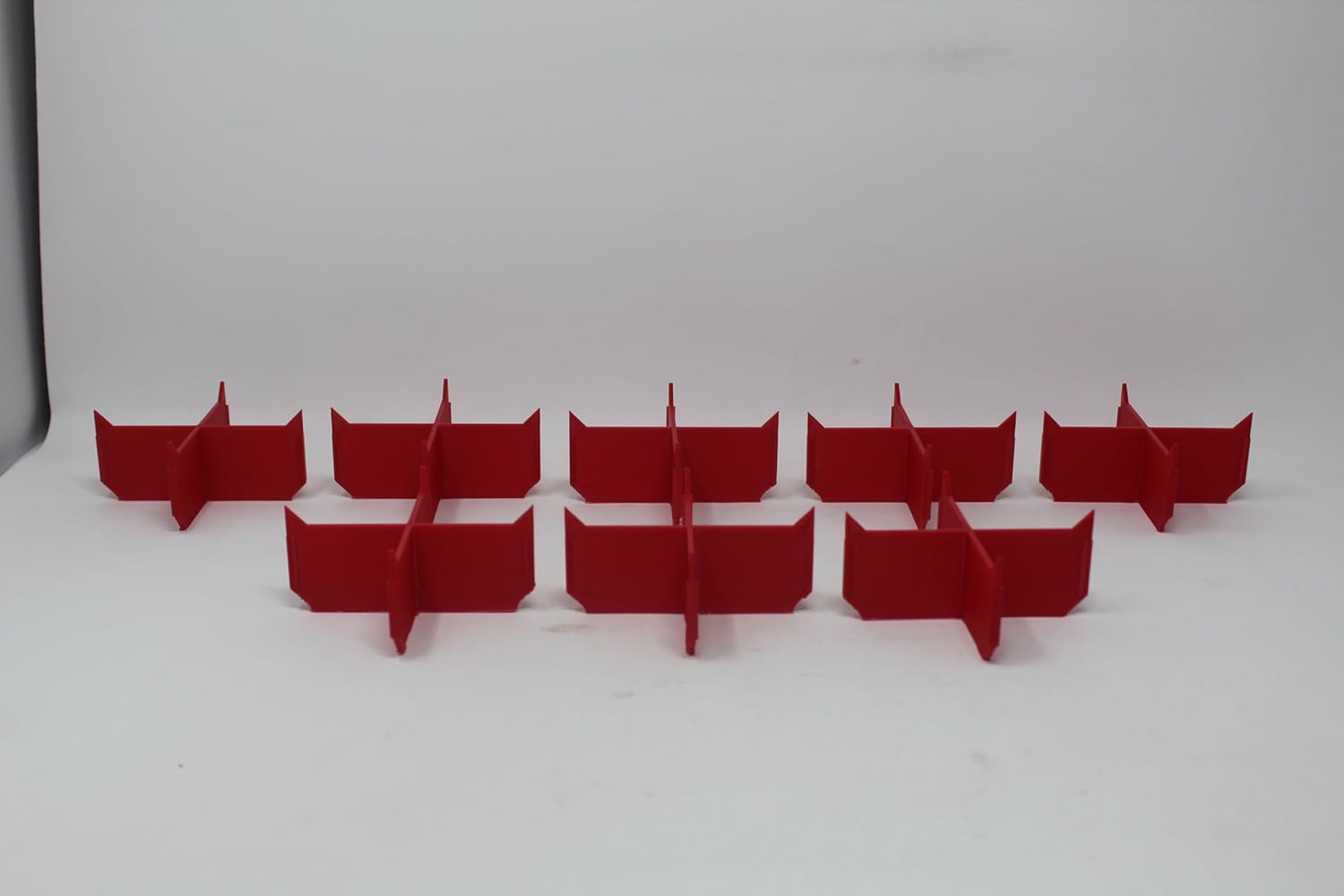Fits Low Profile Milwaukee Packout Storage Tray Red 4 Way Divider 8 Organizers