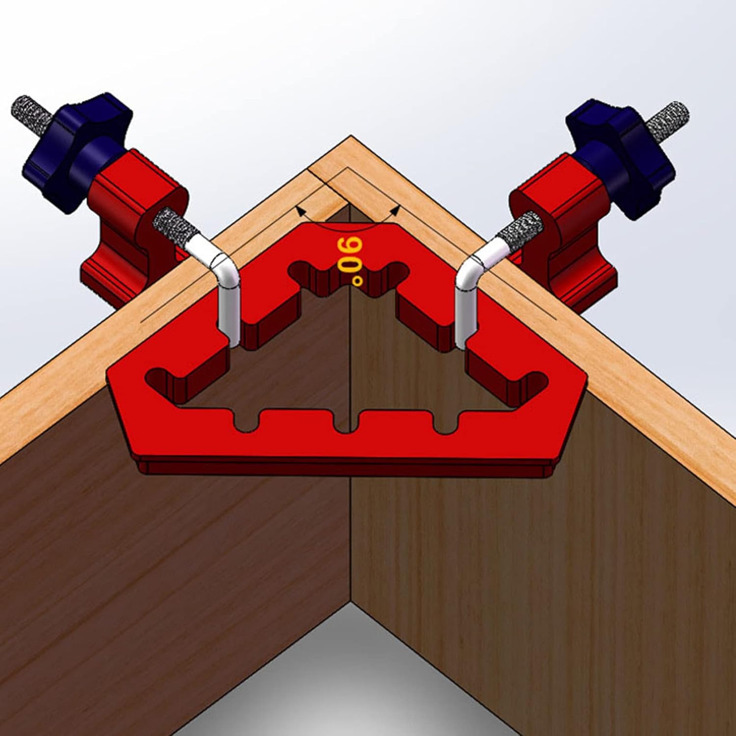 Auxiliary Fixture Splicing Board Positioning Panel Square Ruler Fixed Clip
