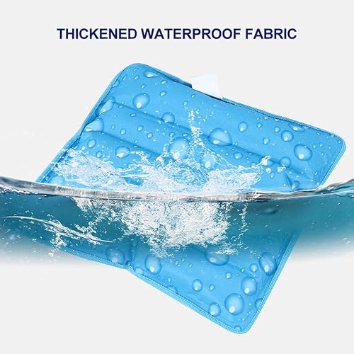 Miniatura 6 de Cojín fresco, cojín de refrigeración por agua, alfombrilla de enfriamiento extraíble para asiento de automóvil, almohadilla de hielo de agua, 1 #,2