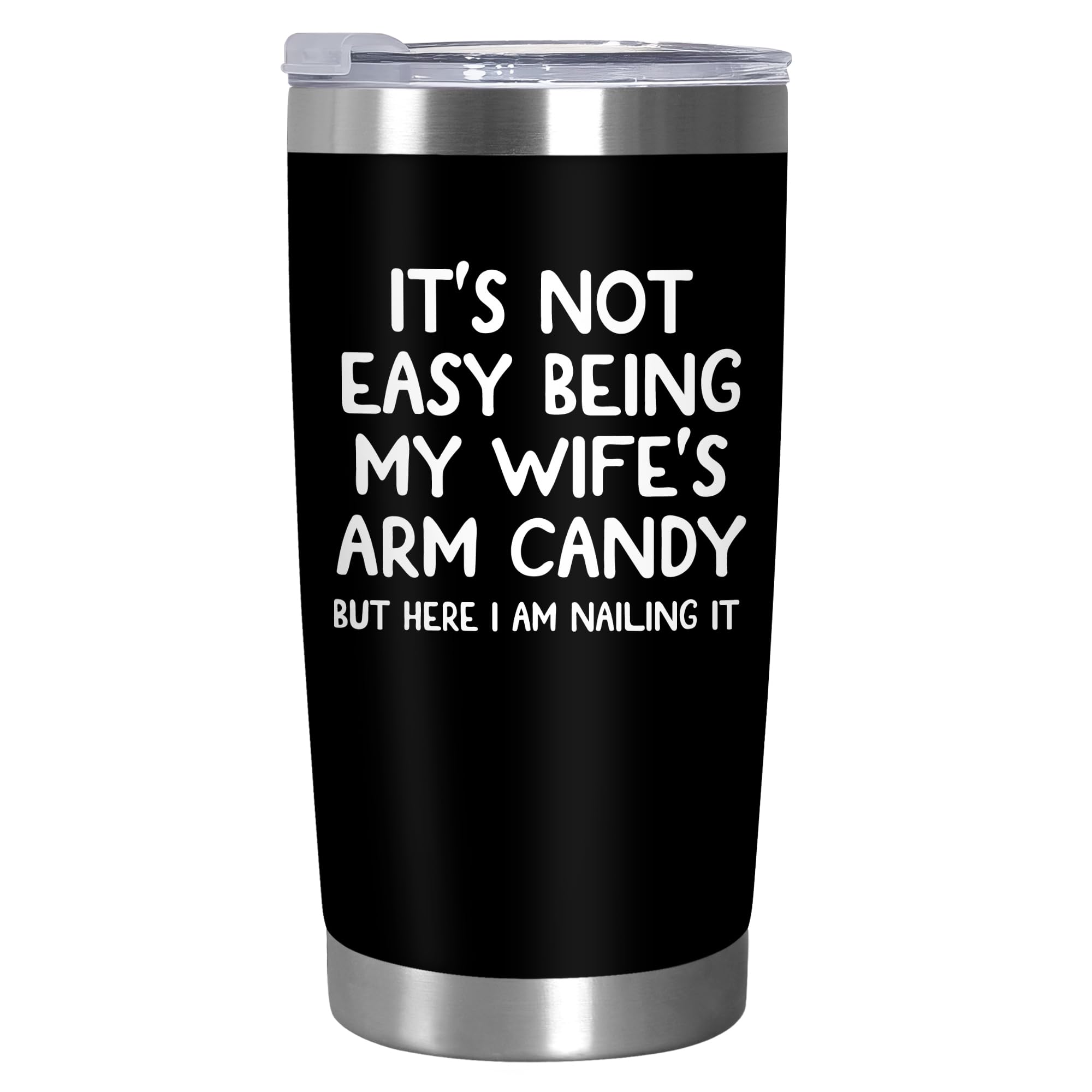 ARVEXO Valentines Day Gifts For Husband from Wife - 20 oz Stainless Steel Insulated Coffee Tumbler with Lid