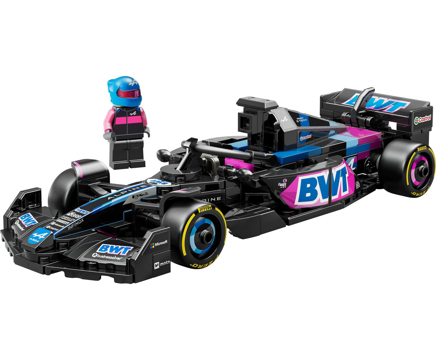 ブラックレディーページ LEGO Speed Champions BWT Alpine F1 Team A524 Yarış Arabası 77248