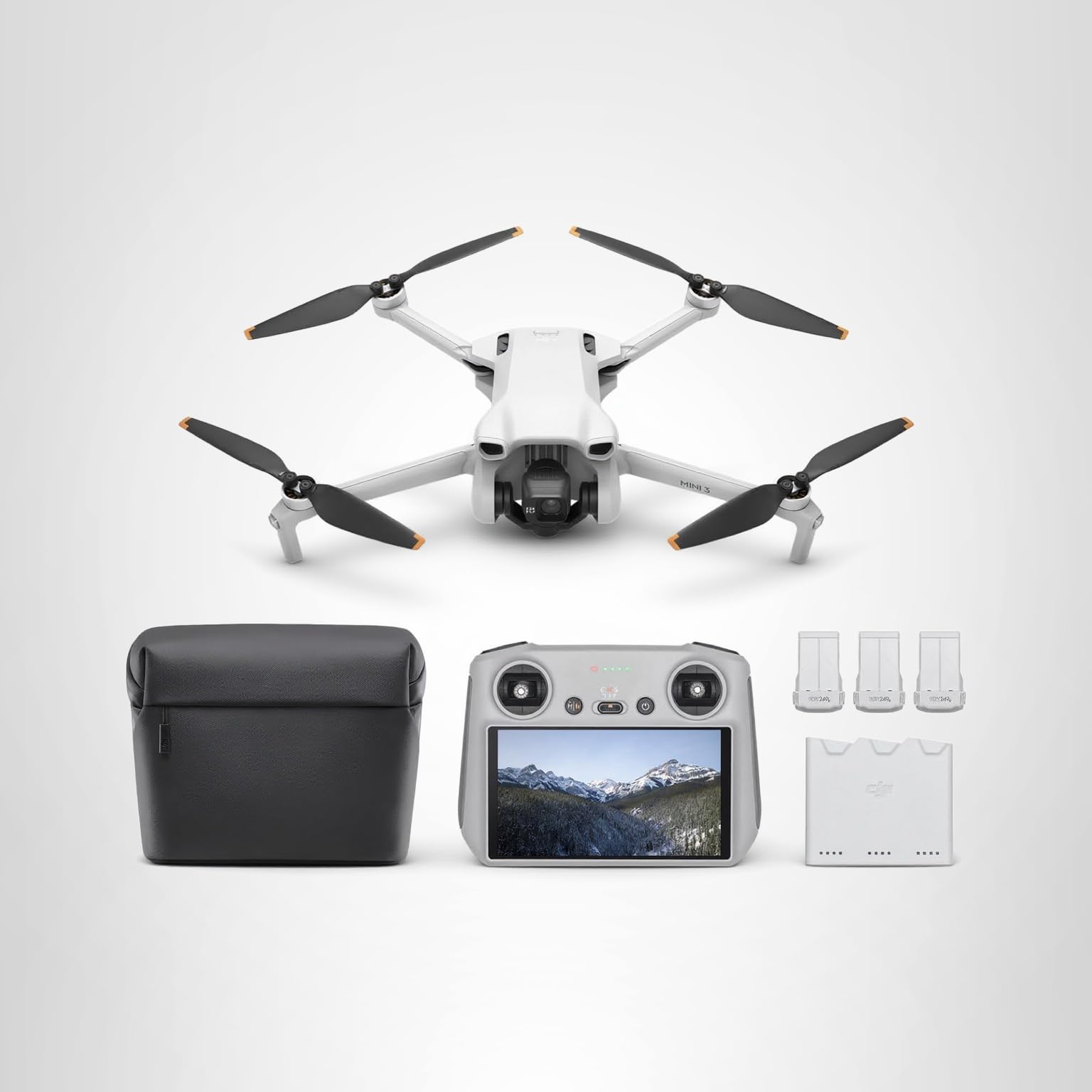 , Lightweight 3x Mechanical Gimbal Drones with Camera for Adults 4K, 38-min Flight Time, up to 32800ft (10km) Video Transmission, Vertical Shooting, GPS Auto Return Integrated