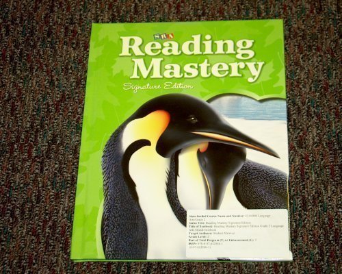 Reading Mastery Language Arts Strand Grade 2, Textbook (READING MASTERY ...