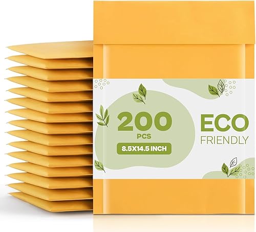 Tamaño # 314,5x 8,5x 14,5 200Polyair marca Kraft burbuja Cojín, autoadhesivos, acolchado sobre sobres bolsas disponible en Yaxa Colombia