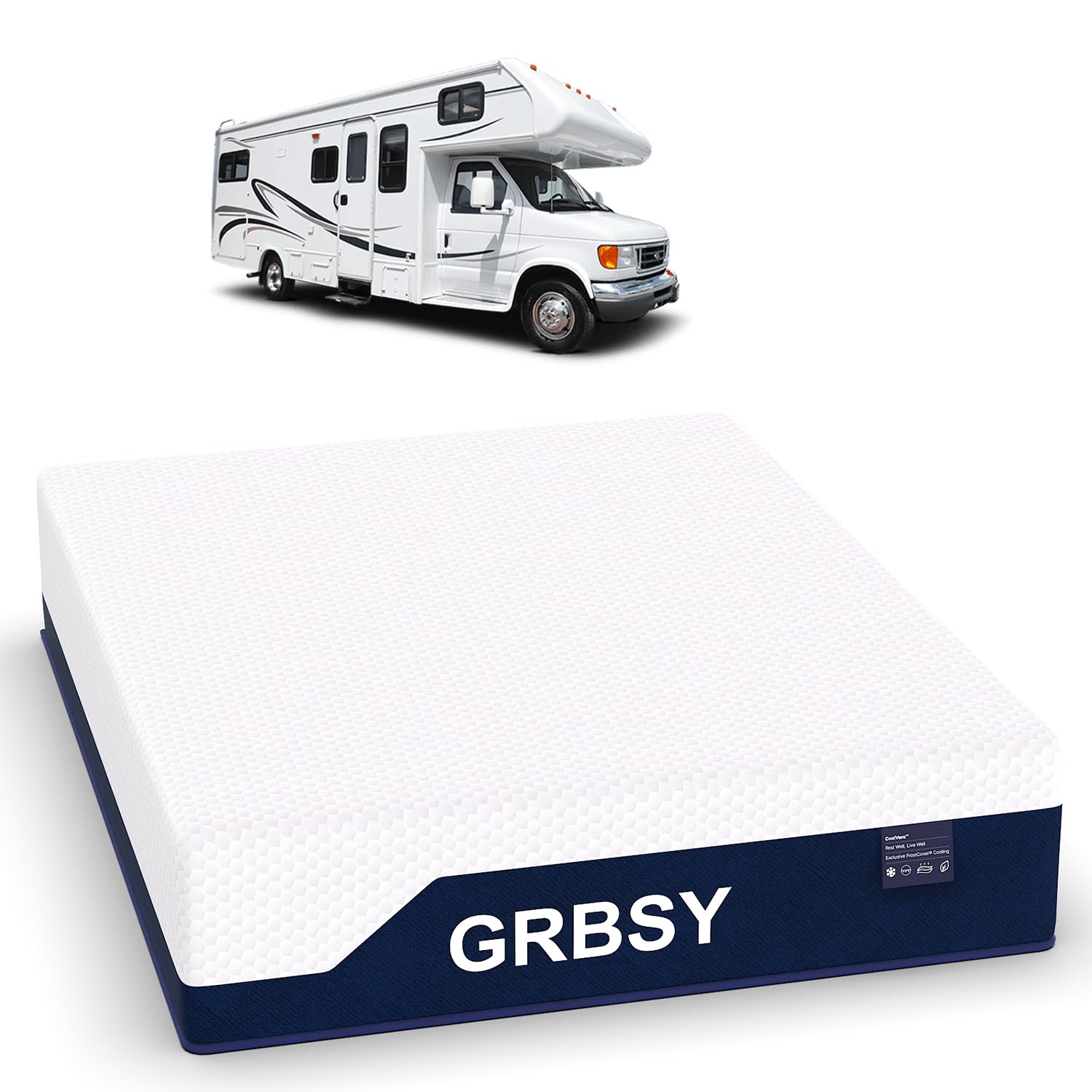 Grbsy 12 Inch RV Mattress