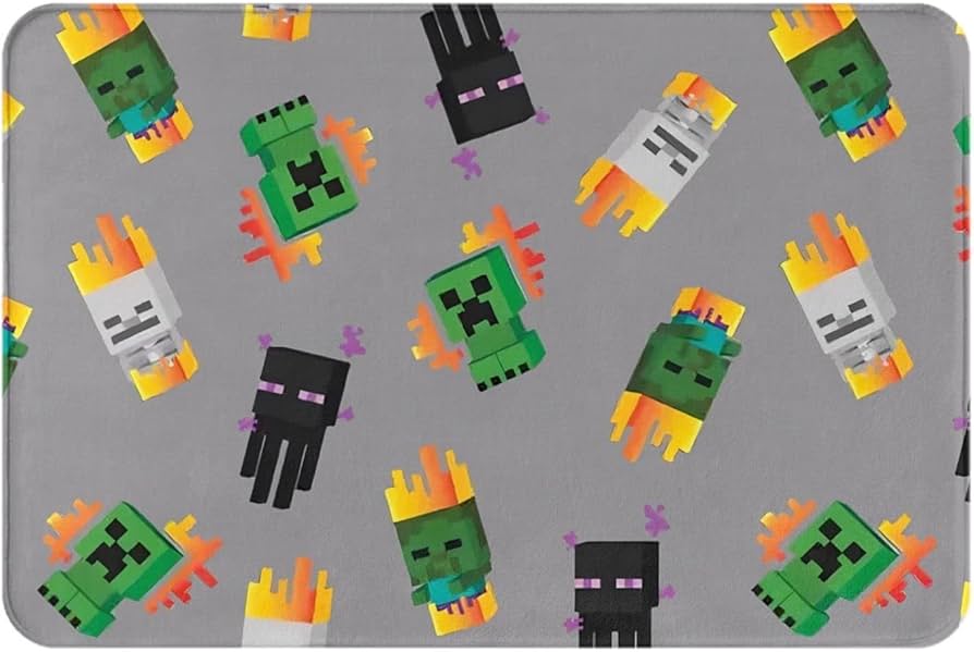 Amazon | マイクラ カーペット ラグ ラグマット 洗える シャギーラグ