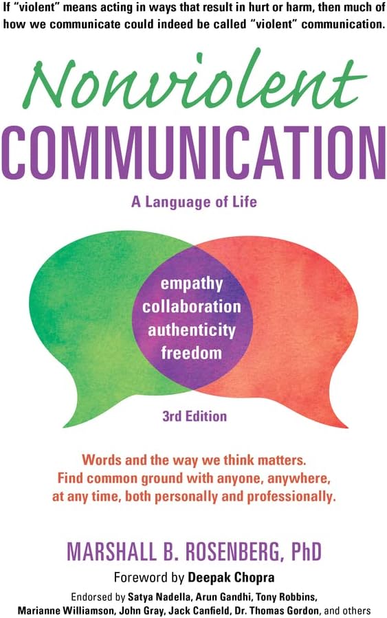 Nonviolent Communication: A Language of Life: Life-Changing Tools for Healthy Relationships (Nonviolent Communication Guides) Paperback – September 1, 2015