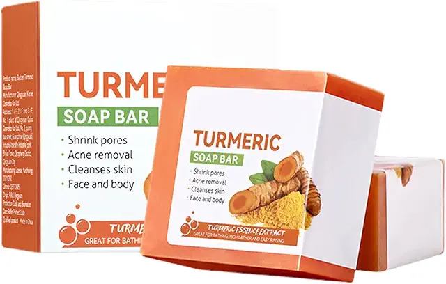 Bio Kurkuma Seife: Natürliche Handgemachte Gesichts- & Körperpflege für empfindliche Haut