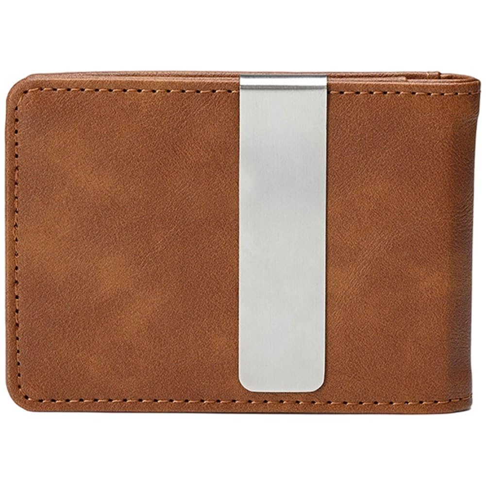Hrippy Mens Slim Wallet, Bifold Card Holder with Slots Wallet for Front Pocket Cash and Credit Card Daily Storage