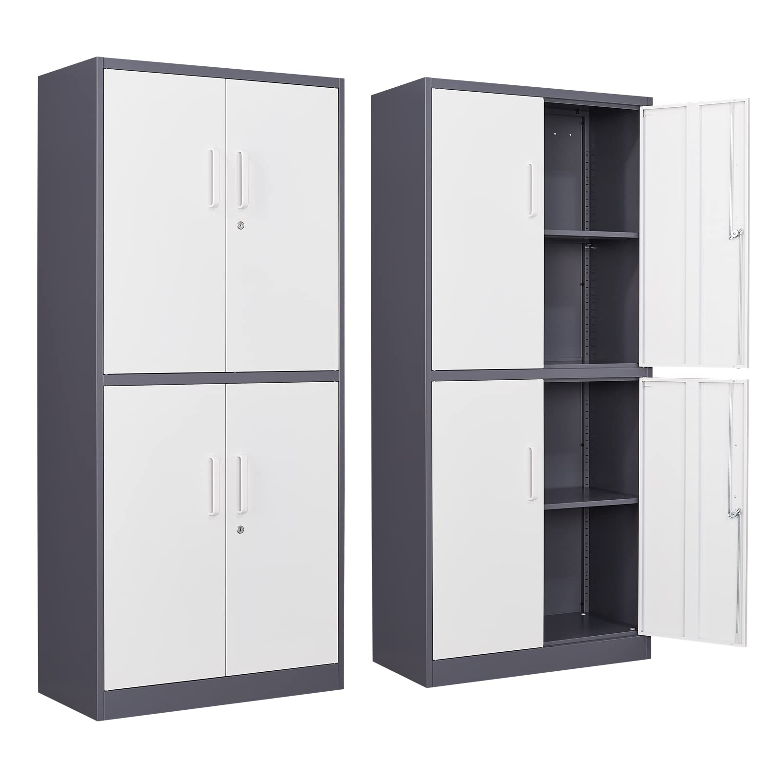 Buy STANI Metal Storage Locking Steel Storage with 4