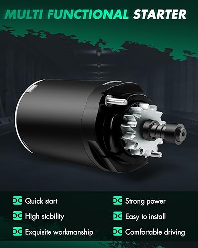 Miniatura 92 de SCITOO Arrancadores Nuevo Ajuste para Nissan Frontier Pickup Xterra 2002 2003 2004 3.3L 17859