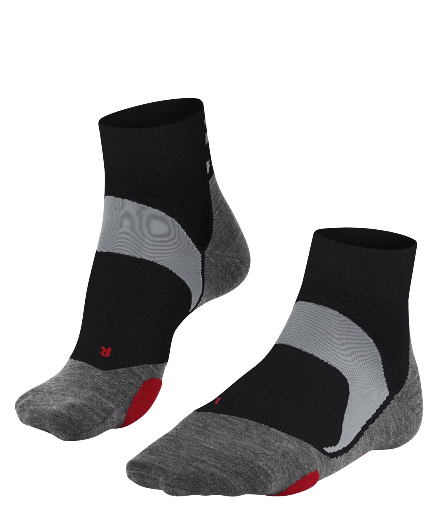 FALKE mixte BC5 chaussettes de cyclisme rembourrage léger renforts | chaussettes de cyclisme légères pour les trajets quotidiens