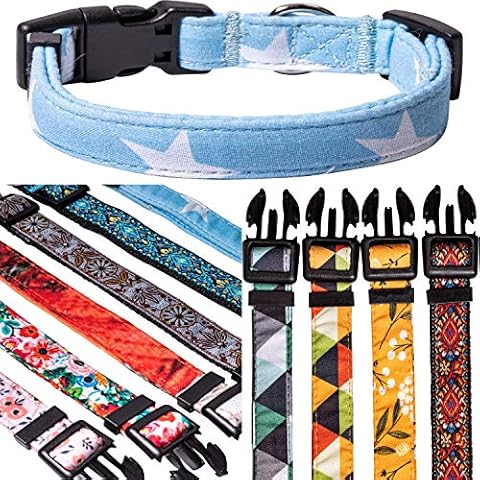 Collar de Perro con Estrellas Azules Cover