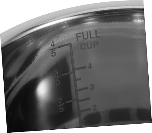 Miniatura 8 de DOITOOL Olla de arrocera olla interior Olla de arroz Revestimiento de acero inoxidable Horno de microondas Tazón de comida Olla de arroz Olla