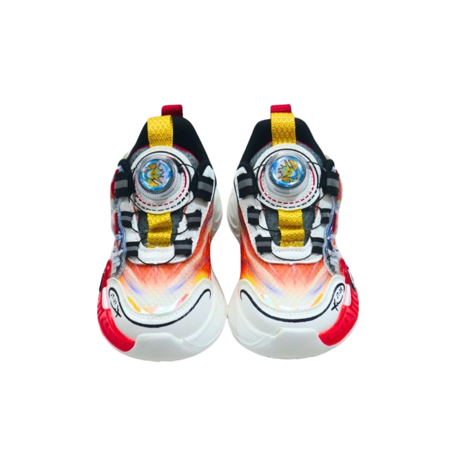 MOON MAMA Velcro Closure Light Sneakers Shoes, Kids Light-Up Sneakers with Velcro Closure, Holographic & Colorful Design, Shoes for Kids MOON MAMA Velcro Closure Light Sneakers Shoes, Kids Light-Up Sneakers with Velcro Closure, Holographic & Colorful Design, Shoes for Kids