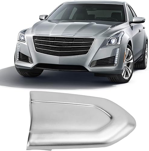 Miniatura 4 de EVGATSAUTO Cubierta de cerradura de manija de puerta de automóvil, cubierta de bisel de bloqueo de puerta exterior de ABS para manija de puerta,