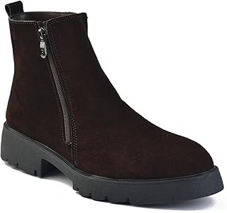 حذاء رجالي نصف بوت بسوسته - شمواه عالي الجودة ونعل رابر مقاوم للانزلاق متوفر بألوان و مقاسات مختلفه