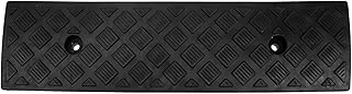 DOITOOL Cars Rug Car Ramps Shed Ramp Driveway Curb Ramp Rubber Curb Ramp for Sidewalk Low Cars Curb Ramps for Motor Loading Dock Truck Shed Wheelchair Black Race Ramps Wheelchair Ramp Car Track Rug