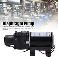 Vista 2 de Oumefar Bomba de diafragma inteligente DC12V 18V 1.2mpa Salida de agua derecha fresca de alta presión autocebante ducha automática Booster Pump
