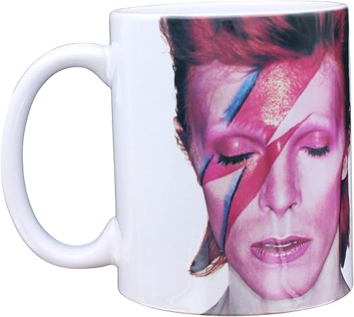 AQUARIUS David Bowie Aladdin Sane - Taza de cerámica, 1 unidad (paquete de 1), multicolor