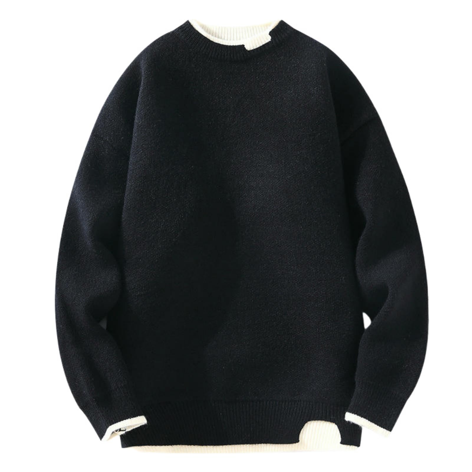 Maglione da uomo autunno inverno tinta unita