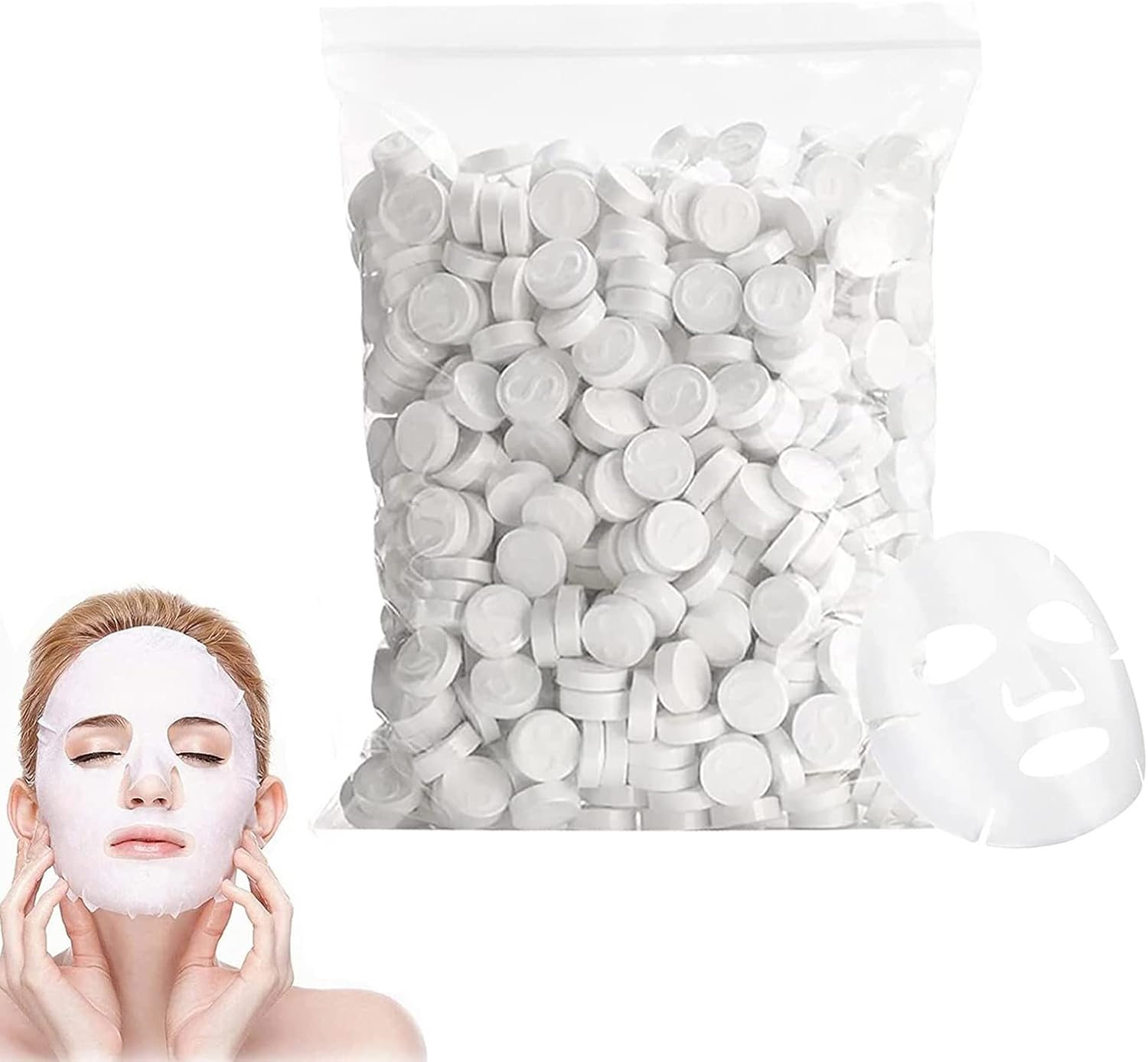 Masque En Coton Avec 2 Filtres à Charbon, Lavable Et
