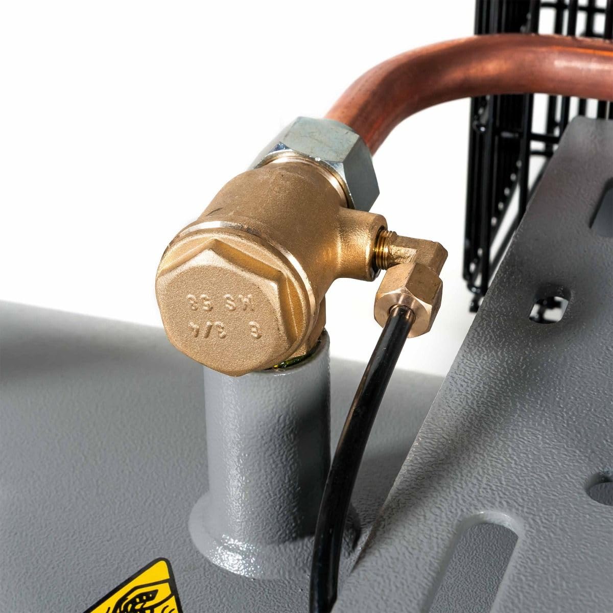 Airpress® Compressore ad aria compressa 5,5 CV 4 kW 11 bar 270 litri caldaia 400 Volt grande compressore a pistone lubrificato ad olio HK 700-300