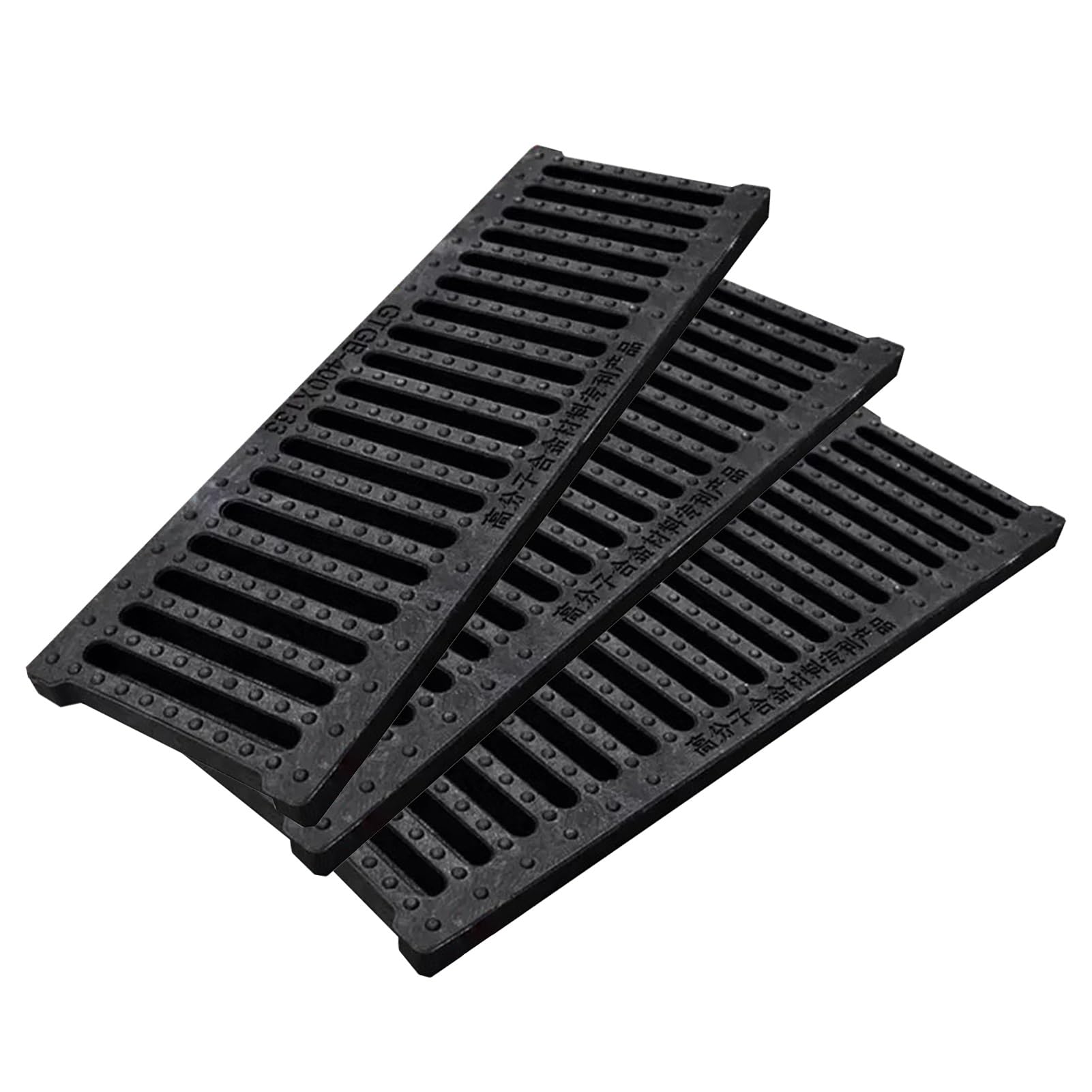 Grilles de drainage piétons de jardin d'extérieur pour gestion de l'eau