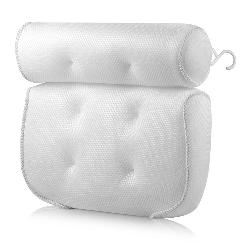 Oreiller baignoire maille 3D pour un moment de relaxation spa absolu à la maison