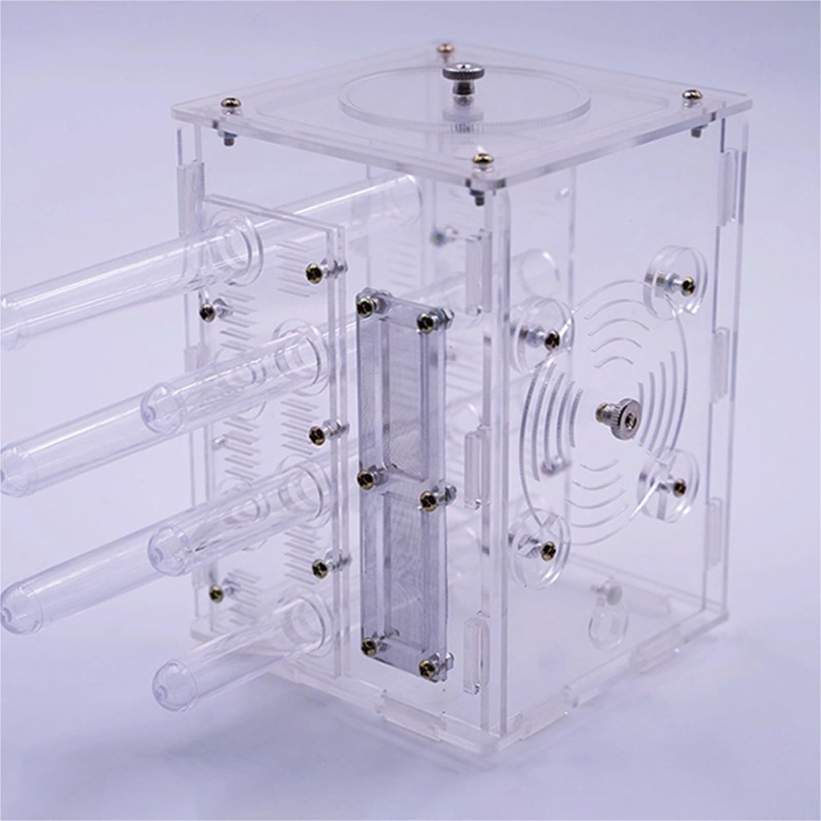 Formicarium， Transparente Ameisenfarm Aus Acryl, Nest, Insektenzucht-Beobachtungsbox Insektenhaus Zum Ameisen Beobachten(18cm Diameter Test Tube)