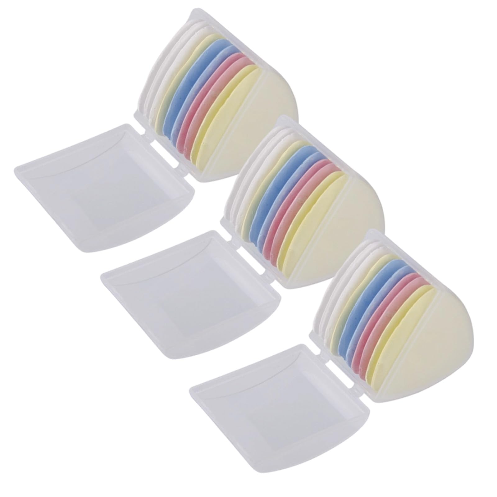 30 PCS Tailors Chalk Set, Sewing Supplies with Triangle Design, Professional Fabric Markers for Tailoring and Quilting, Multi-Color Chalk Line for Crafting and Pattern Making