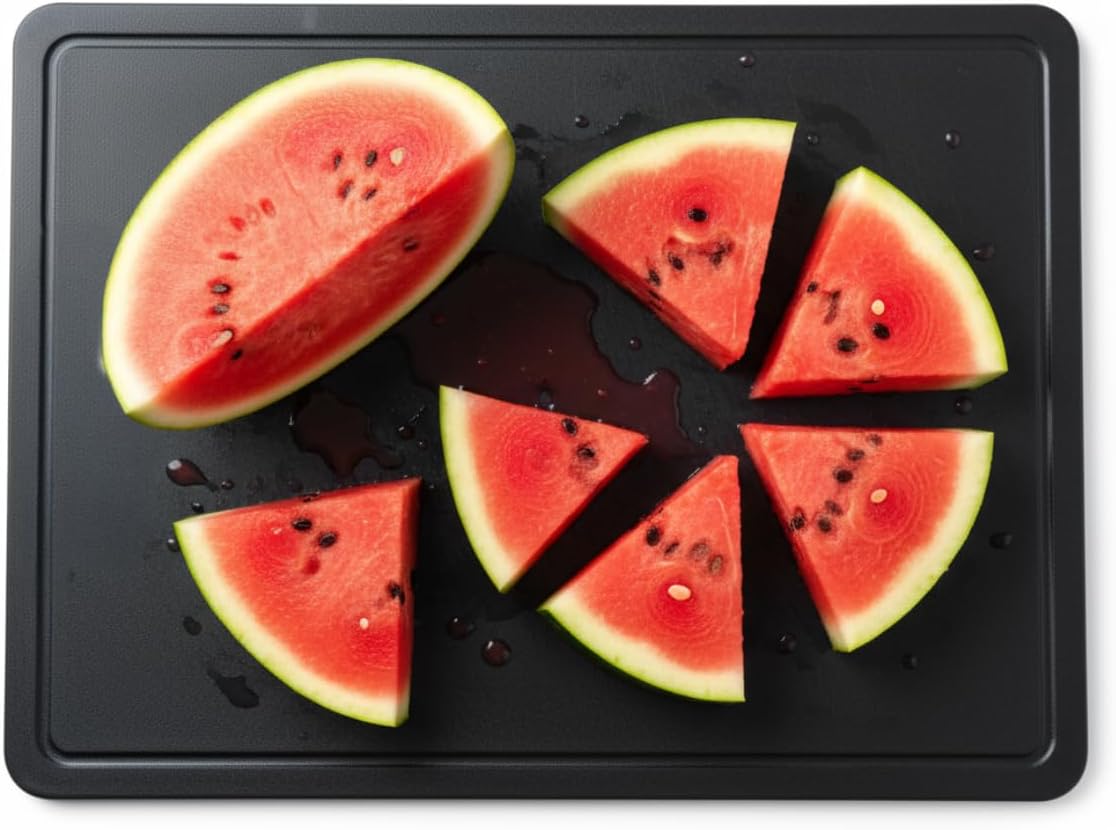 Black Non-Slip Cutting Board