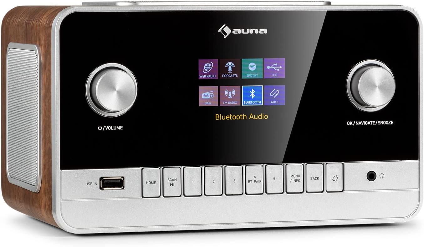 auna Connect 150 MKII 2.1 Internet Radio front view