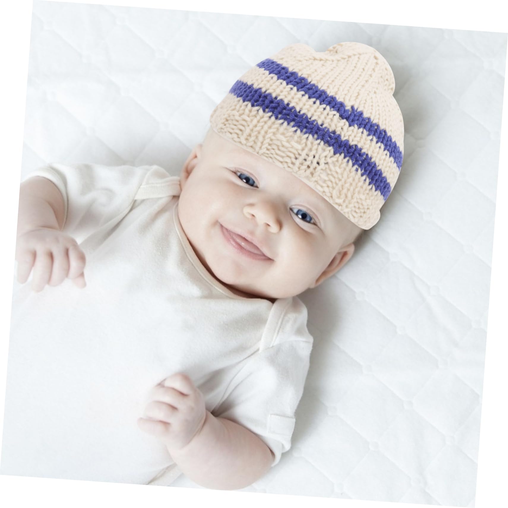 DOITOOL 3 Piezas Disfraz De Recien Nacido Sesión De Fotos De Recién Nacido Traje De Niños Accesorios De Fotografía Infantil Gorro De Punto Infantil Teje Ropa Vestidos Bebé Vestir Manual